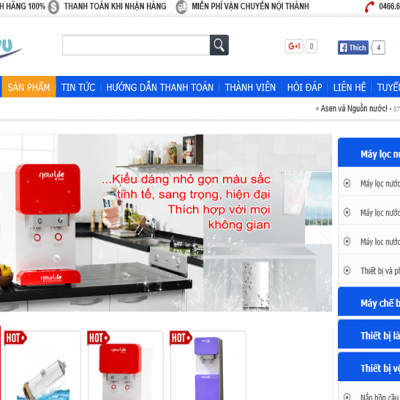 Website bán hàng trực tuyến đẹp – Gia Dụng Việt – NukeViet