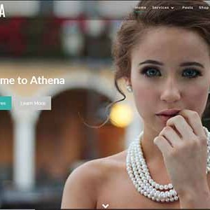 Website mẫu Athena