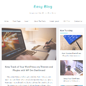 Website mẫu Easyblog