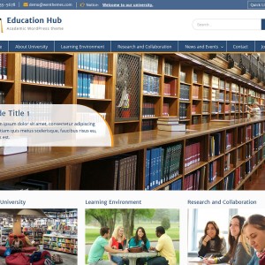 Website mẫu EducationHub