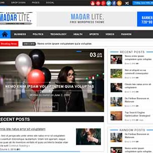 Website mẫu Madarlite
