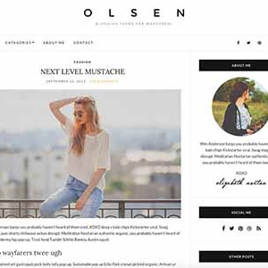 Website mẫu Olsen Light