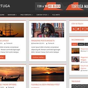 Website mẫu Tortuga