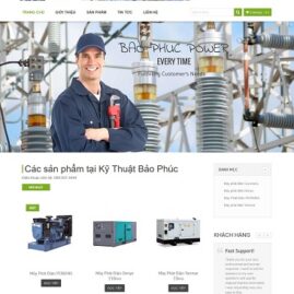 Kỹ thuật, máy phát điện Bảo Phúc