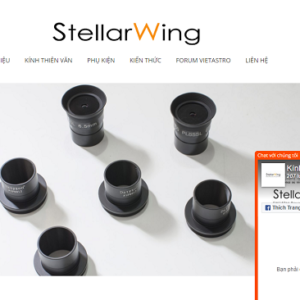 Website StellarWing chuyên bán kính thiên văn