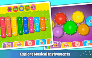 Thiết kế app trẻ em Baby Piano Games & Music for Kids & Toddlers Free
