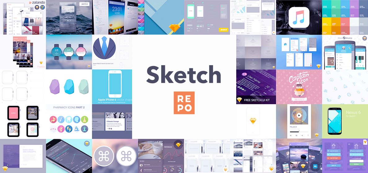 thiết kế app - Sketch
