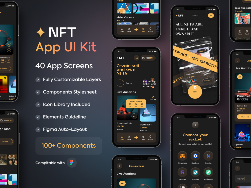 phát triển app nft android ios