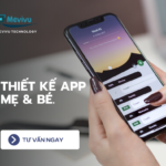 Thiết kế App mẹ và bé