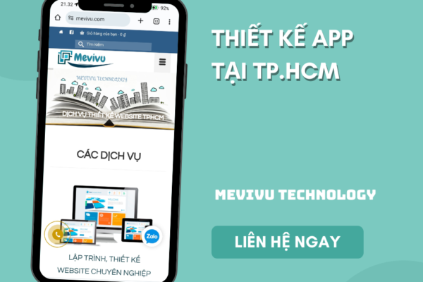 Thiết Kế App TPHCM – Mevivu Technology Sẽ Làm Hài Lòng Bạn