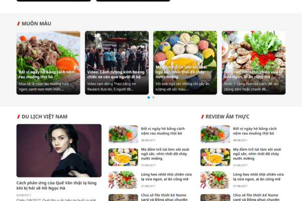 Web Tin tức du lịch