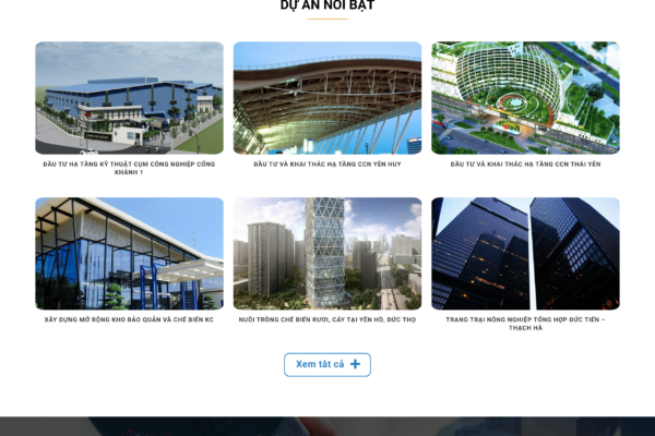 Web giới thiệu Công ty