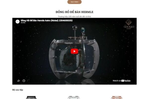 Web bán Đồng hồ