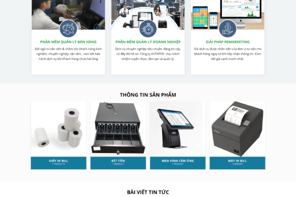 Web công ty giải pháp phần mềm