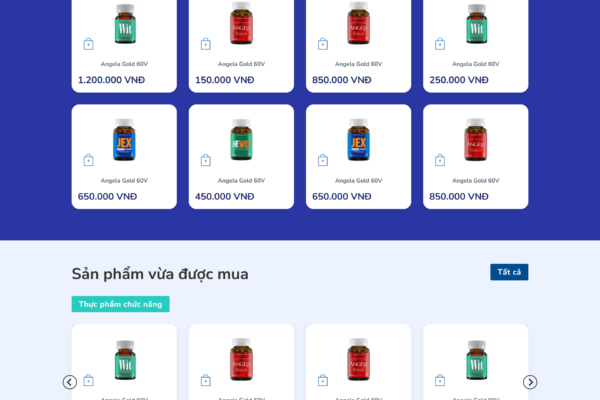 Web Bán thuốc