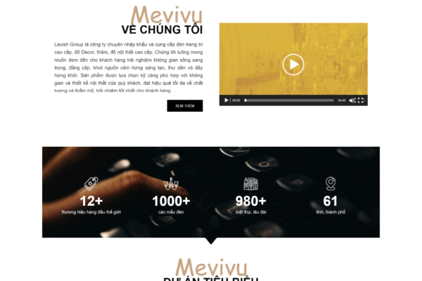 Website bán đèn trang trí