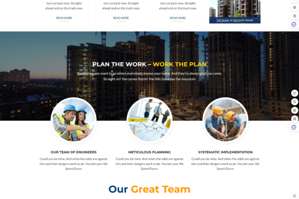 Website giới thiệu kiến trúc và nội thất