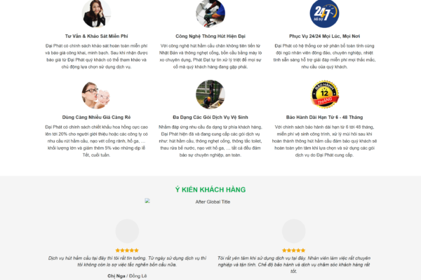Web dịch vụ hút hầm cầu