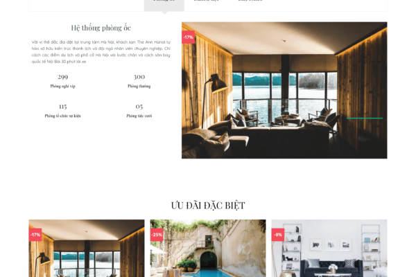 Web đặt phòng khách sạn