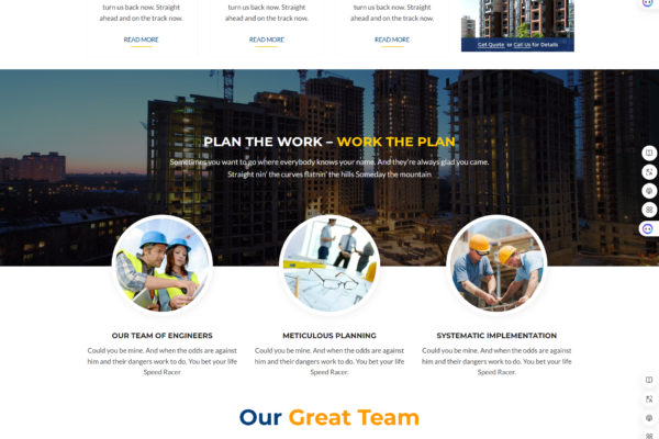 Website giới thiệu kiến trúc và nội thất