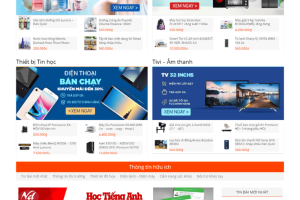 Website thương mại điện tử