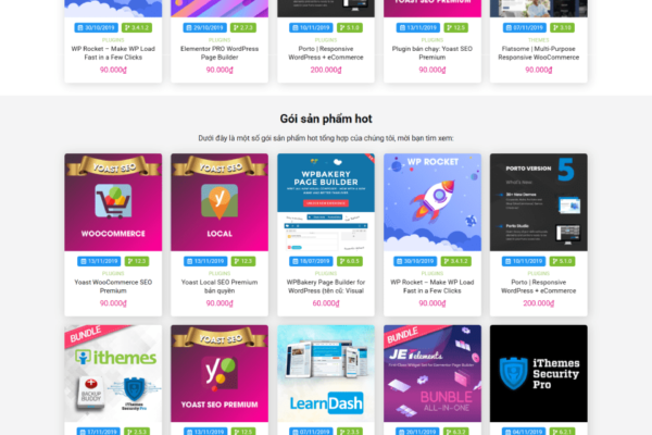 Website bán phần mềm